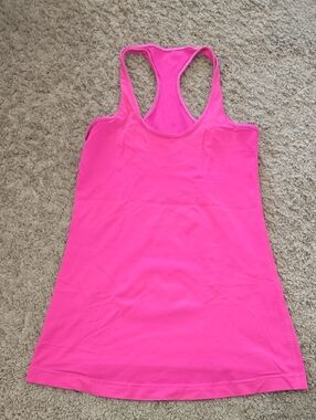 lululemon athletica Neon Pink Racerback Tank